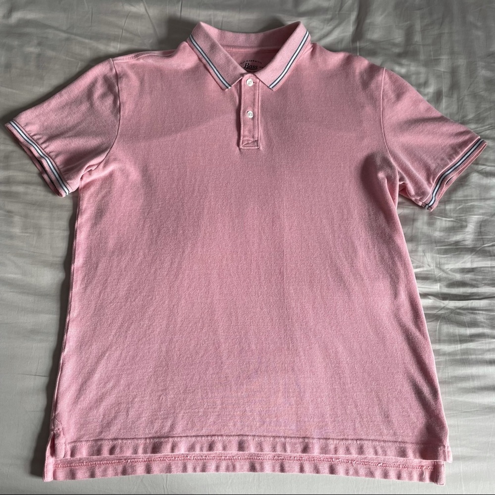 G.H Bass & Co. Polo Shirt Pink